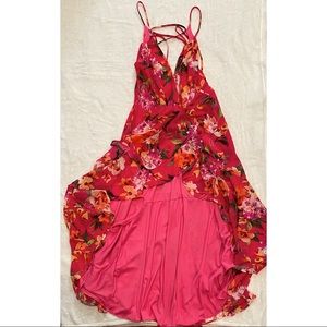 Nanamacs Pink high-low dress Medium